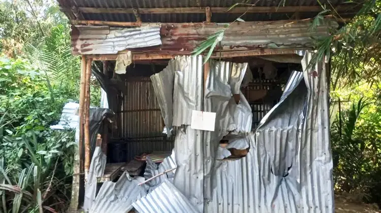 দোয়ারাবাজারে ধর্ম অবমাননার অভিযোগে হিন্দুদের বাড়িঘরে হামলায় গ্রেফতার চার